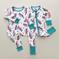 Bamboo Two Piece Set | Checkered Bolts