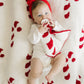 Fuzzy Blanket | Candy Cane