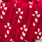 Fuzzy Blanket | Candy Cane