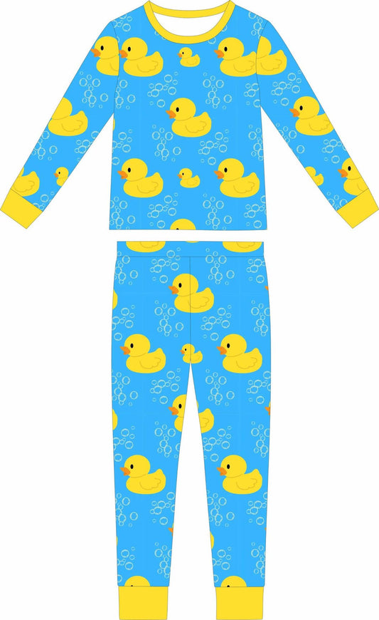 Ducky Delight Two piece Pajamas