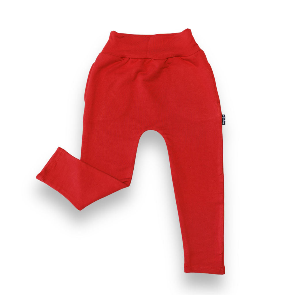 HAREM PANTS- Red