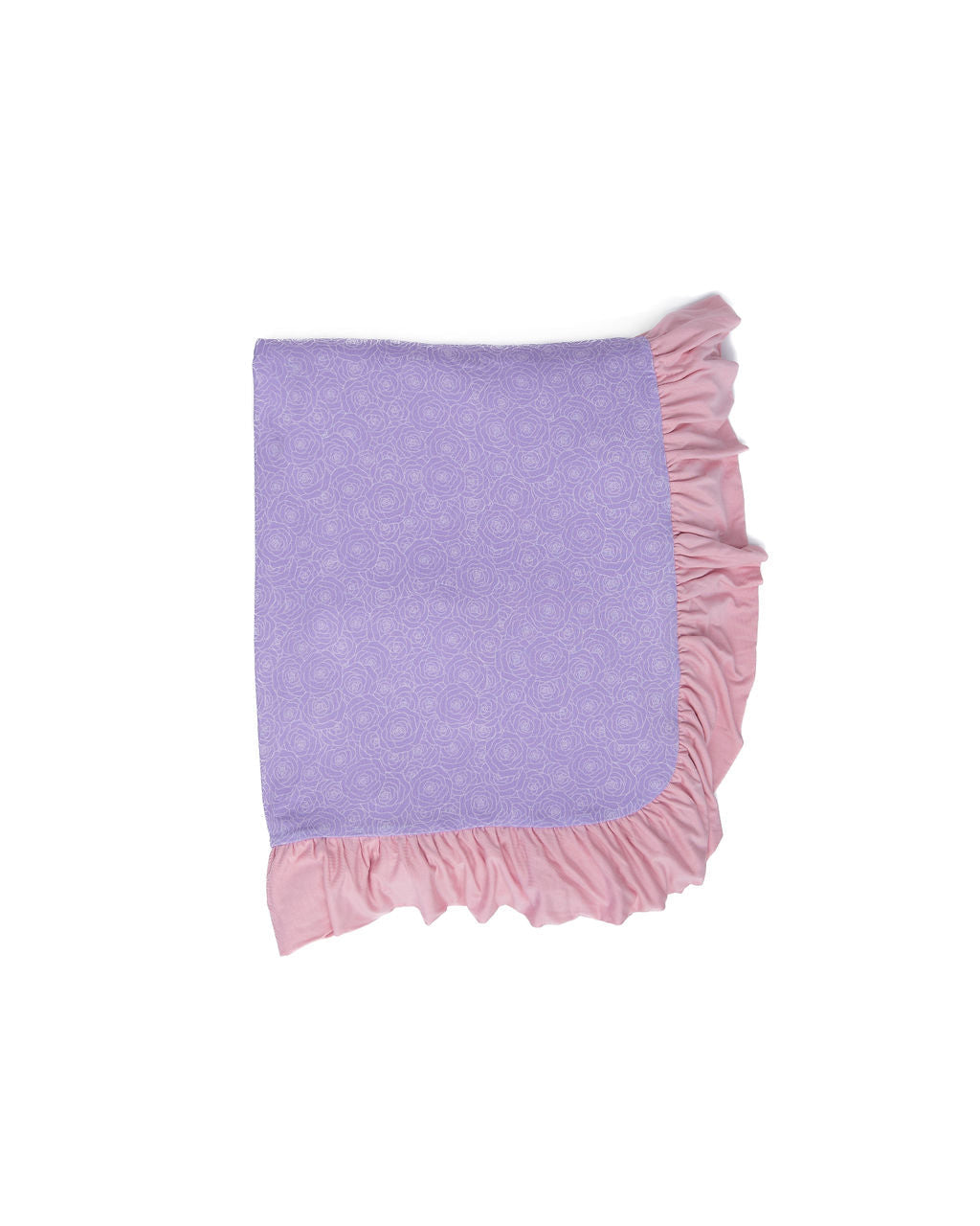 Lillian Ballerinas Bamboo Ruffle Toddler Blanket