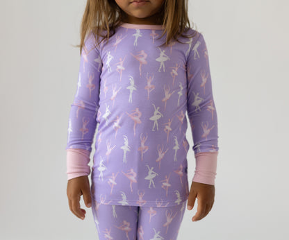 Lillian Ballerinas Bamboo 2-Piece Long Sleeve Set