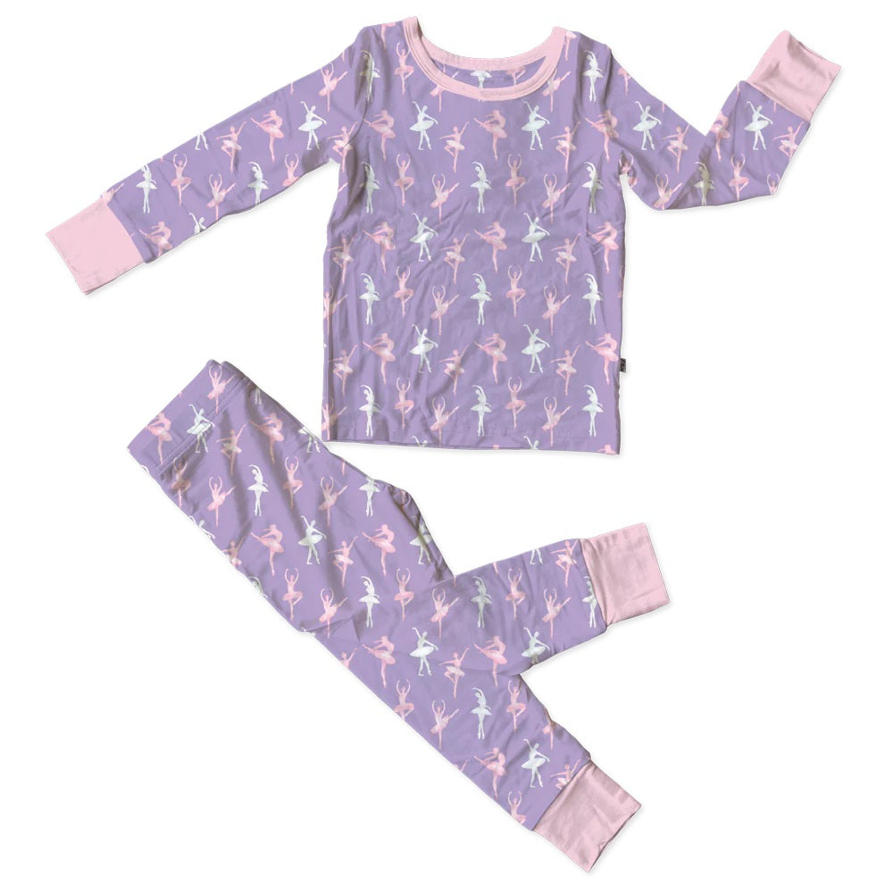 Lillian Ballerinas Bamboo 2-Piece Long Sleeve Set