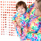 ZIP ROMPER - Rainbow Hearts