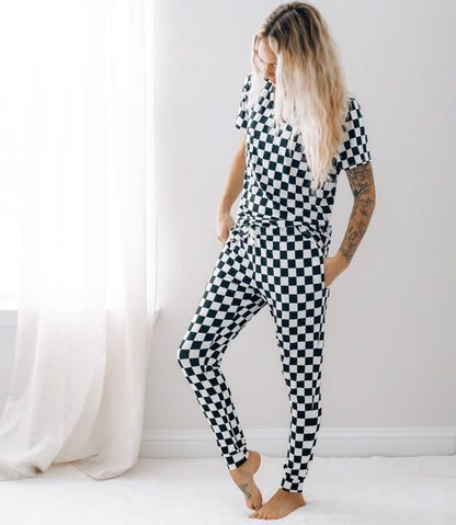 MAMA JOGGERS- B+W Check