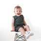 BAMBOO HOODIE TANK- Moss