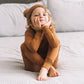 LONG SLEEVE 2 PIECE SETS- Caramel Bamboo