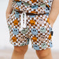 BAMBOO JOGGER SHORTS- Beige Happy Smiles