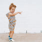BAMBOO JOGGER SHORTS- Beige Happy Smiles