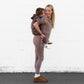 MAMA JOGGERS- Bark Snow Wash