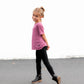 BAMBOO BASIC TEE- Mauve