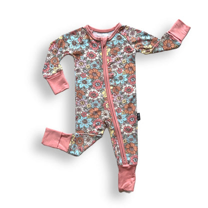 ZIP ROMPER - Spring Floral