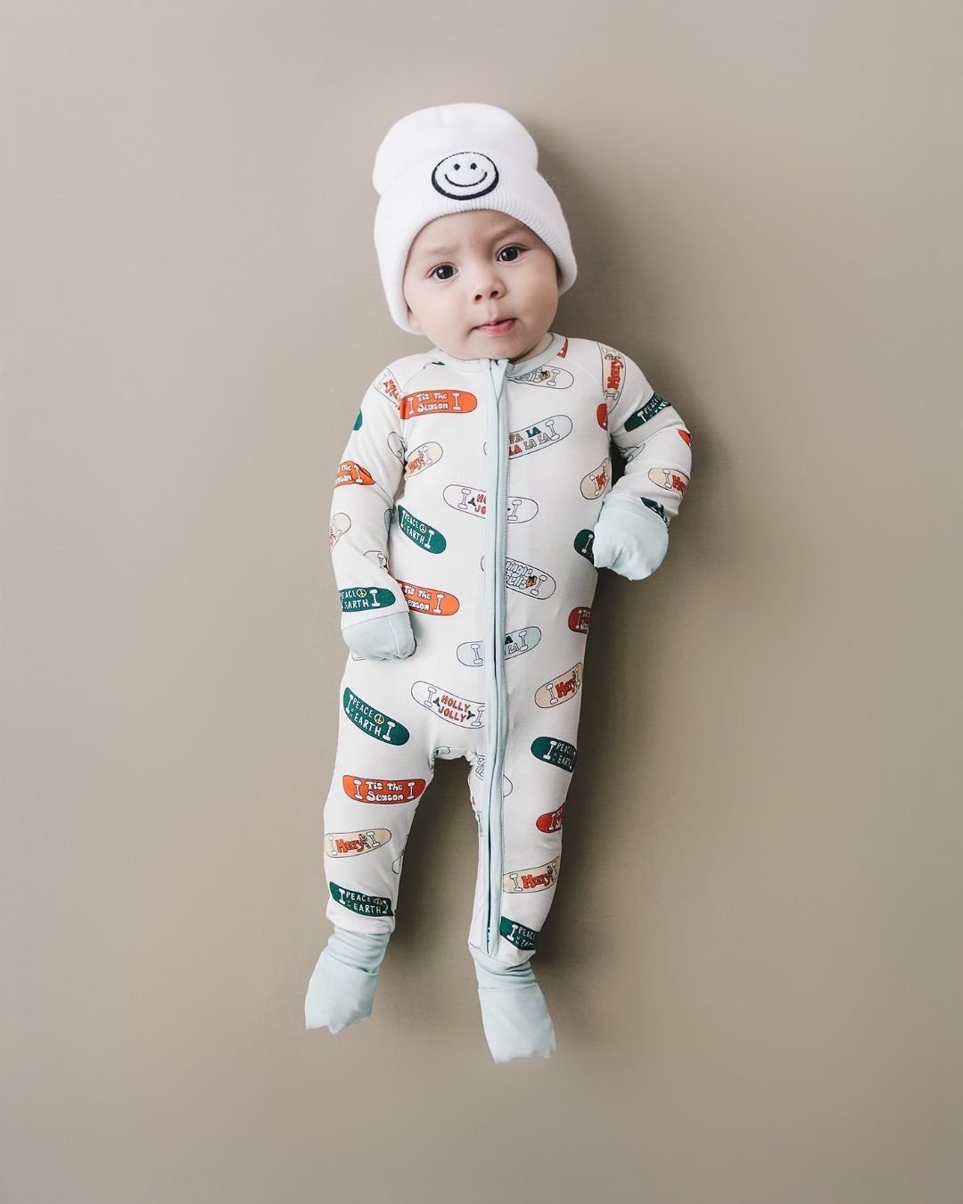 Bamboo Zip Romper | Jolly Skateboard