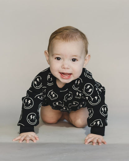 Bubble Romper | Electric Smiley