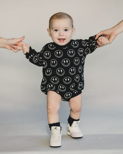 Bubble Romper | Electric Smiley