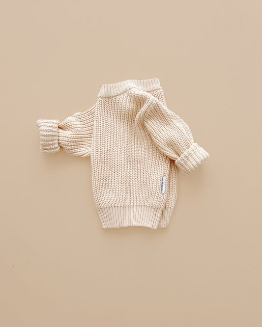 Chunky Knit Sweater | Vanilla