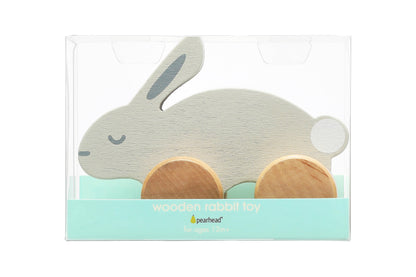 Wooden Toy Bunny, Baby & Toddler Toy, Nursery Decor