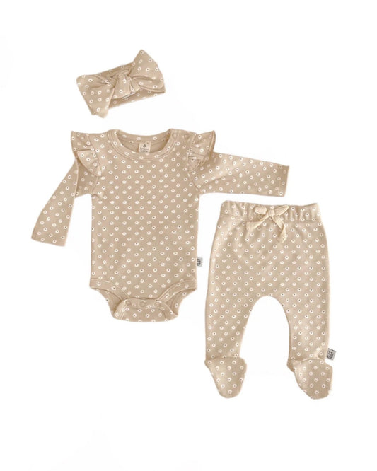 Organic 3 Piece Set | Daisy